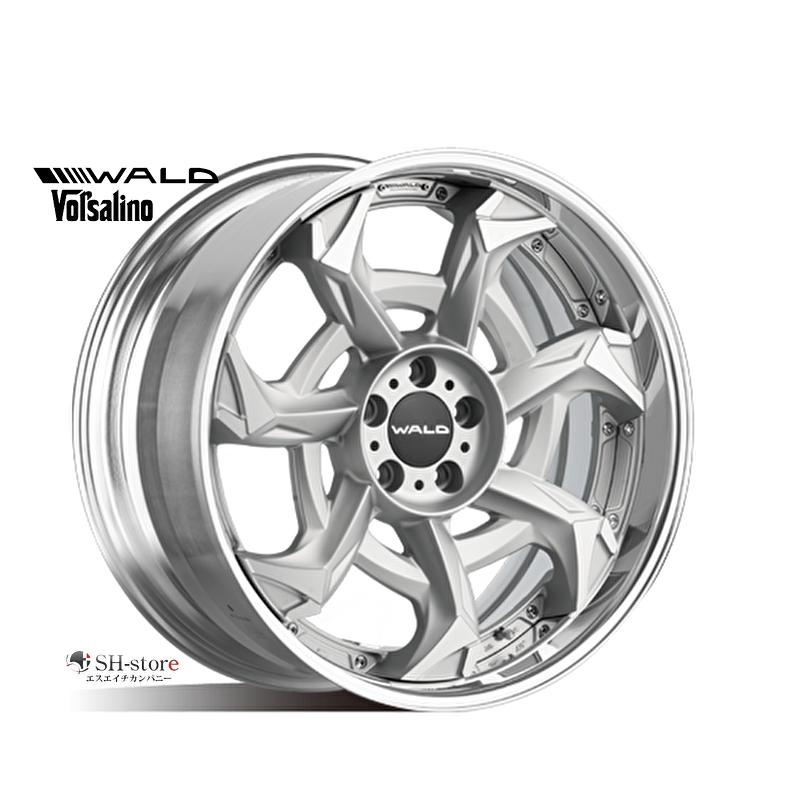 レクサスLS460タイヤホイールセットWALD/ヴァルド(ボルサリノV12-C 2P