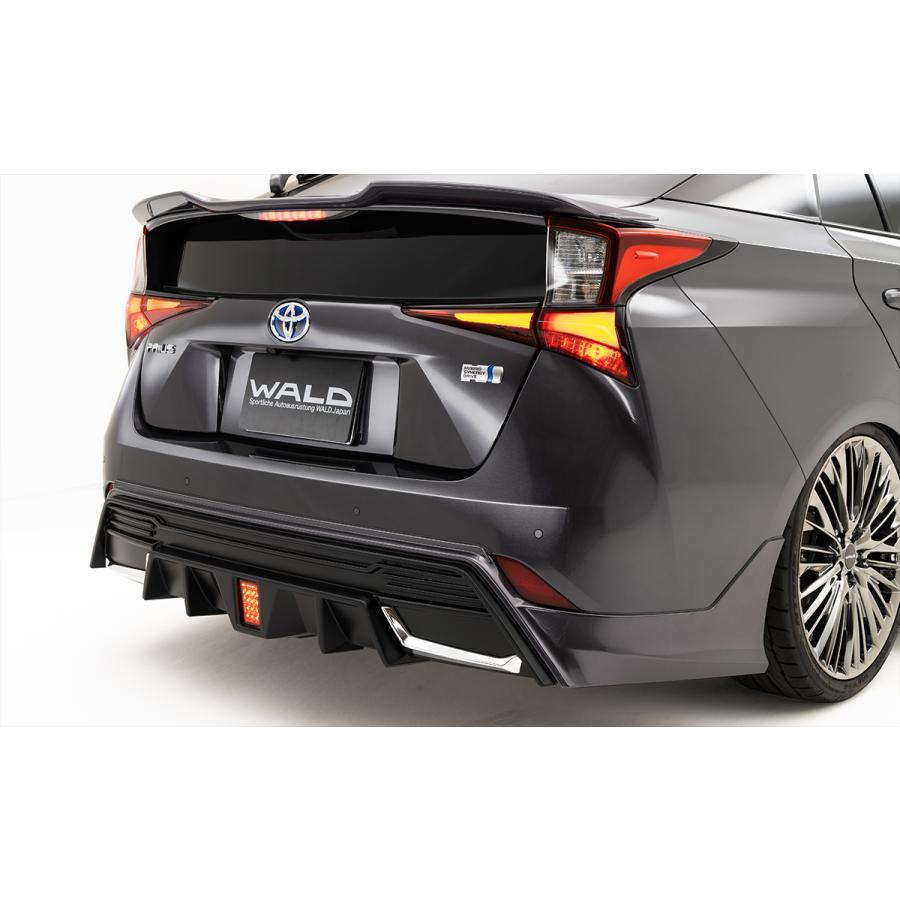 WALD/ヴァルド】ZVW50/55プリウス後期トランクスポイラー未塗装