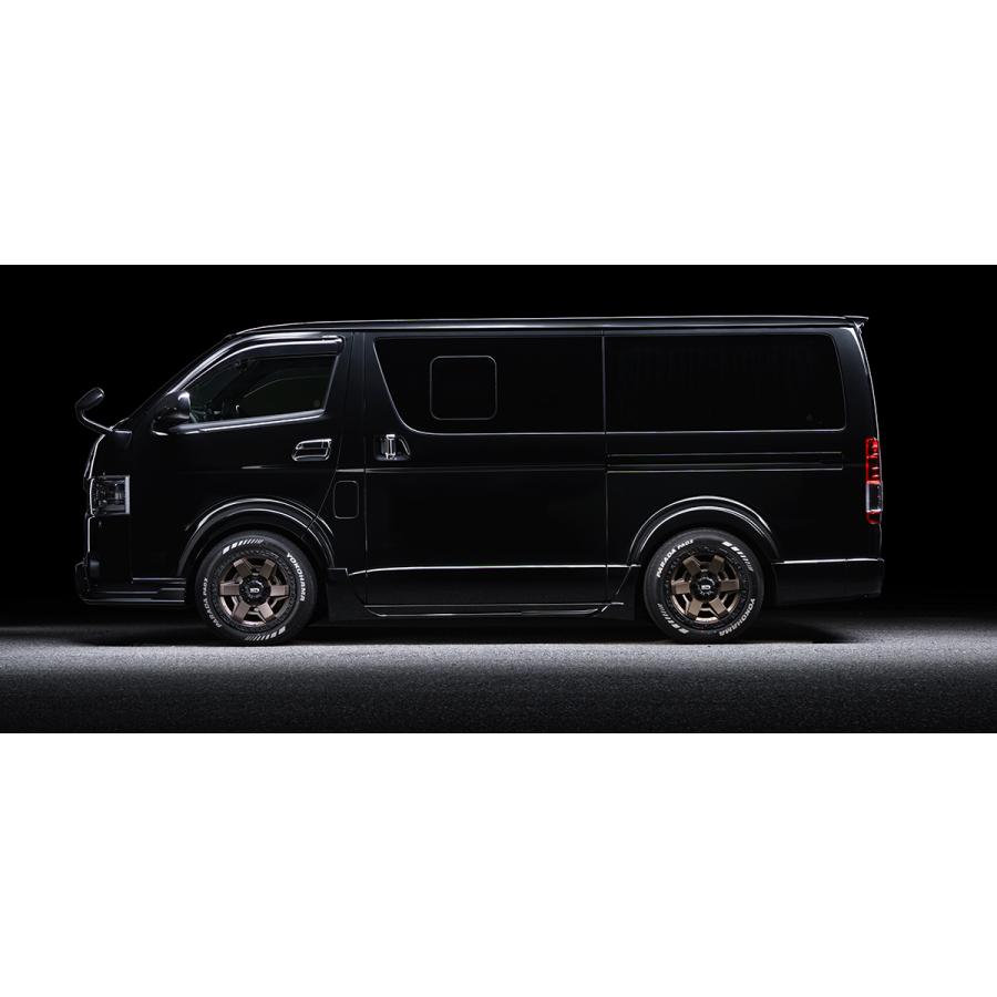 200系ハイエース標準ナローボディ4〜8型現行 フロントスポイラーLED