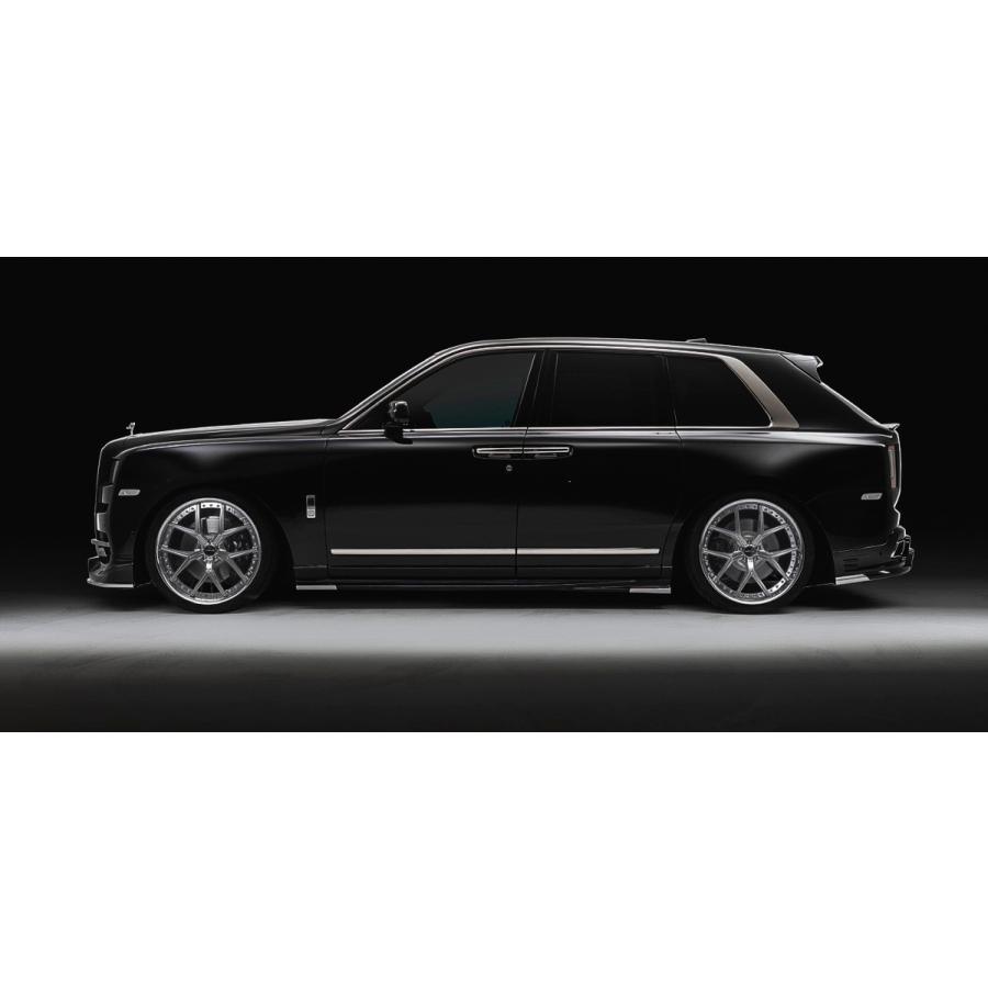 ロールスロイスカリナン(RollsRoyceCULLINAN)サイドステップ未塗装(メッキガーニッシュ付属)ヴァルド【WALD】｜sh-store｜03