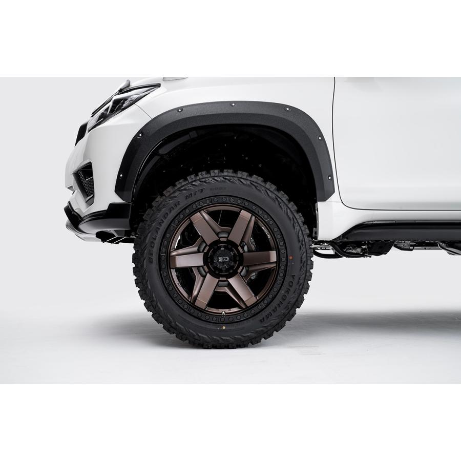 ランドクルーザープラド150系後期 デザートライン片側9mmワイド