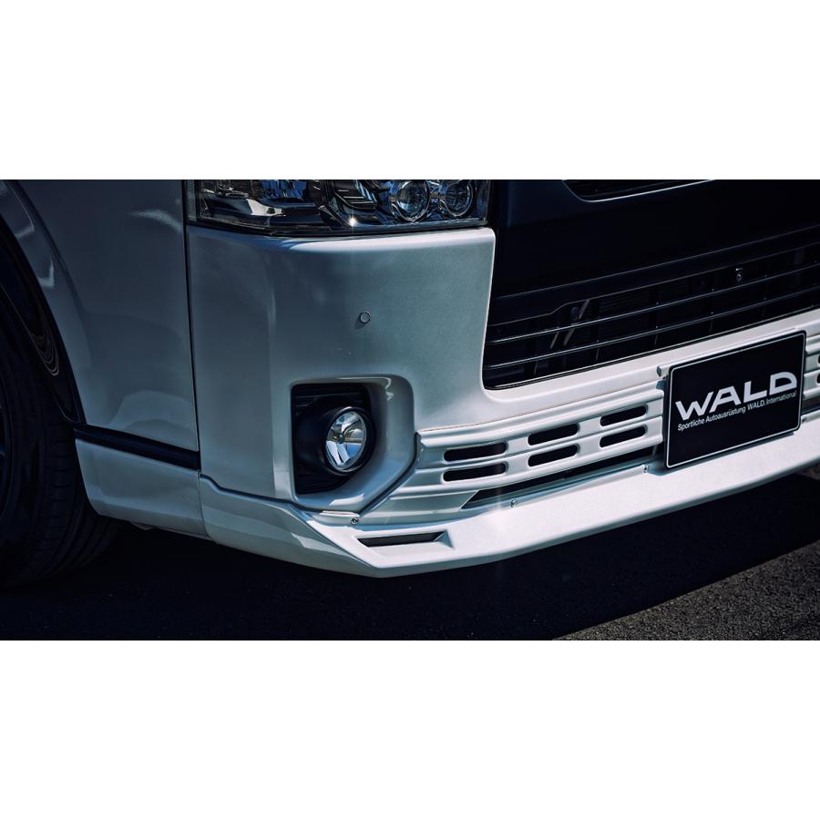 200系ハイエース標準ナローボディ4〜9型現行 フロントスポイラー艶消し