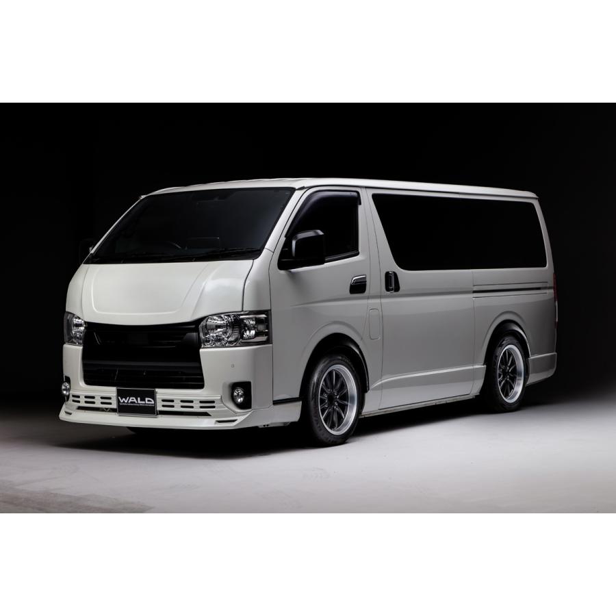 200系ハイエース標準ナローボディ4〜9型現行 ルーフスポイラーFRP未