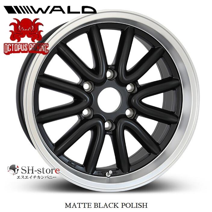 オクトパスセット WALD[ヴァルド]オクトパスレーシング 17インチ8.0J+20 ワイドシリーズ