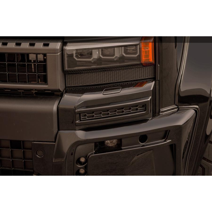 250系ランドクルーザー フロントバンパーガーニッシュ未塗装