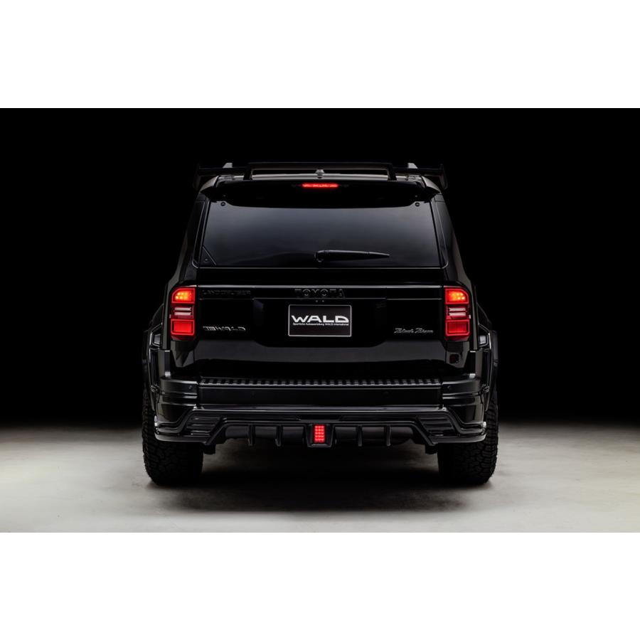 250系ランドクルーザー サイドマフラーOVAL117W×2左右4本出し［ハーフ