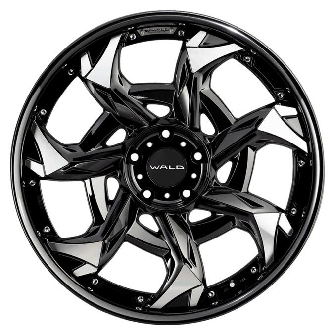 WALD【ヴァルド】ボルサリノV12C 21インチ8.5J〜12.5J ホイール単品(1