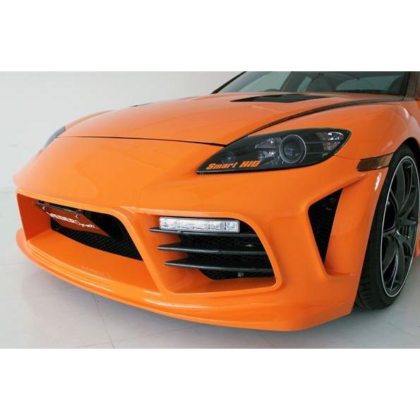 ウェバースポーツ　WEBERSPORTS　ZENITH LINE フロントバンパー　未塗装　SE3P RX-8前期｜sh-store