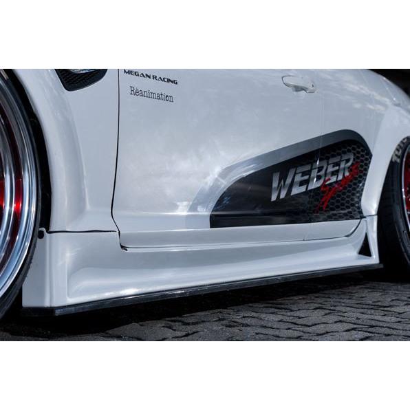 ウェバースポーツ WEBERSPORTS ZENITH LINE エアロ3点セット 未塗装