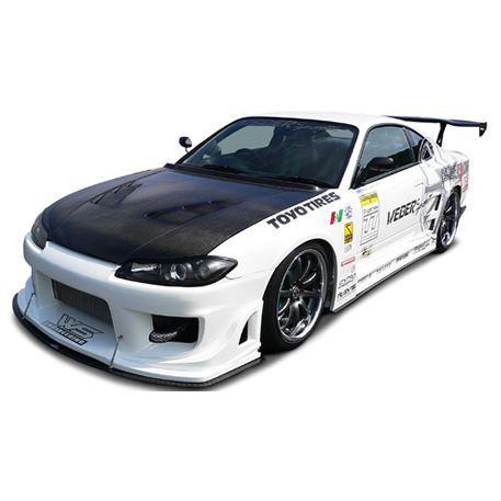 ウェバースポーツ WEBERSPORTS フロントバンパー 未塗装 S15シルビア