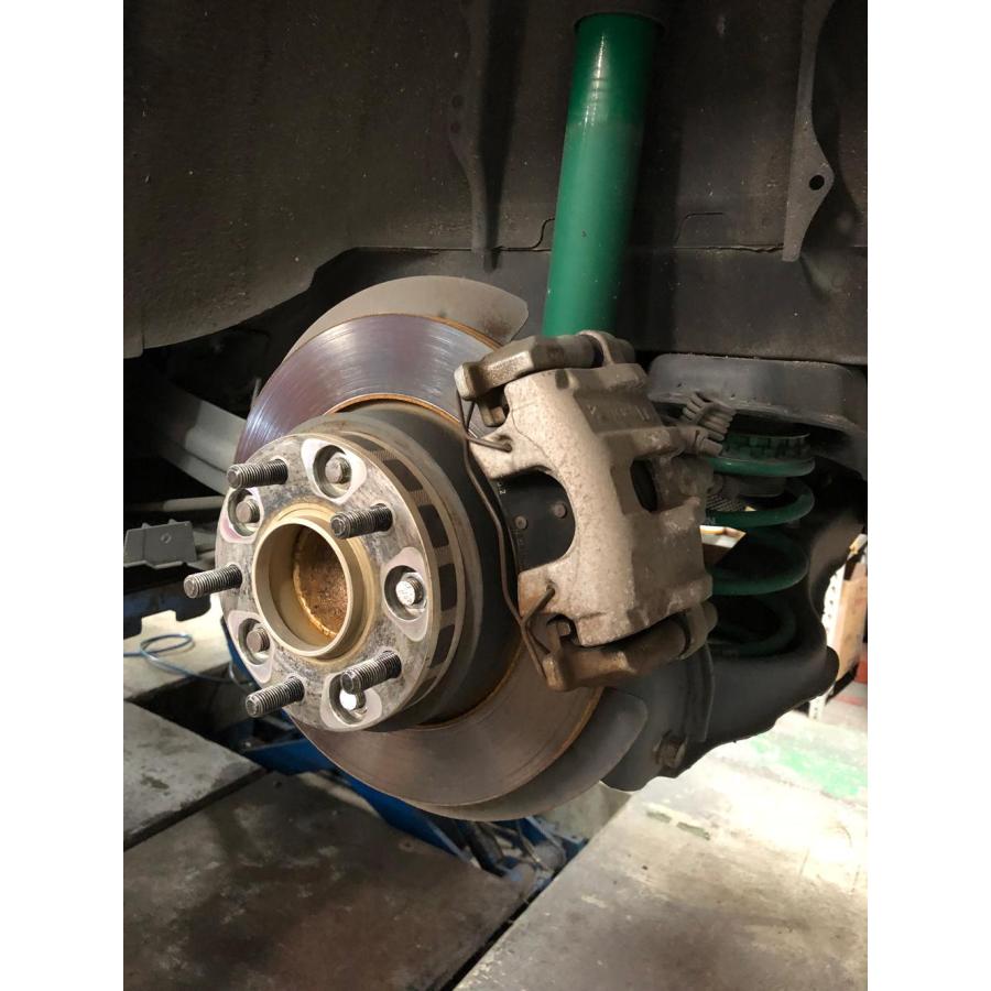 フリードキャリパーカバーフロント左右セット+ヘアライン専用プレート