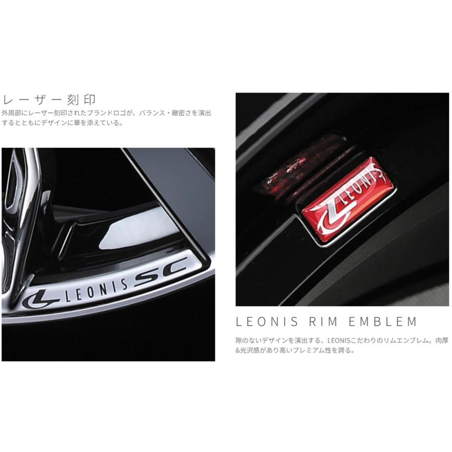 LEONIS レオニス SC BMCMC 40系アルファード・40系ヴェルファイア 21インチタイヤホイールセット 245/40R21〈タイヤ銘柄選べます〉の画像