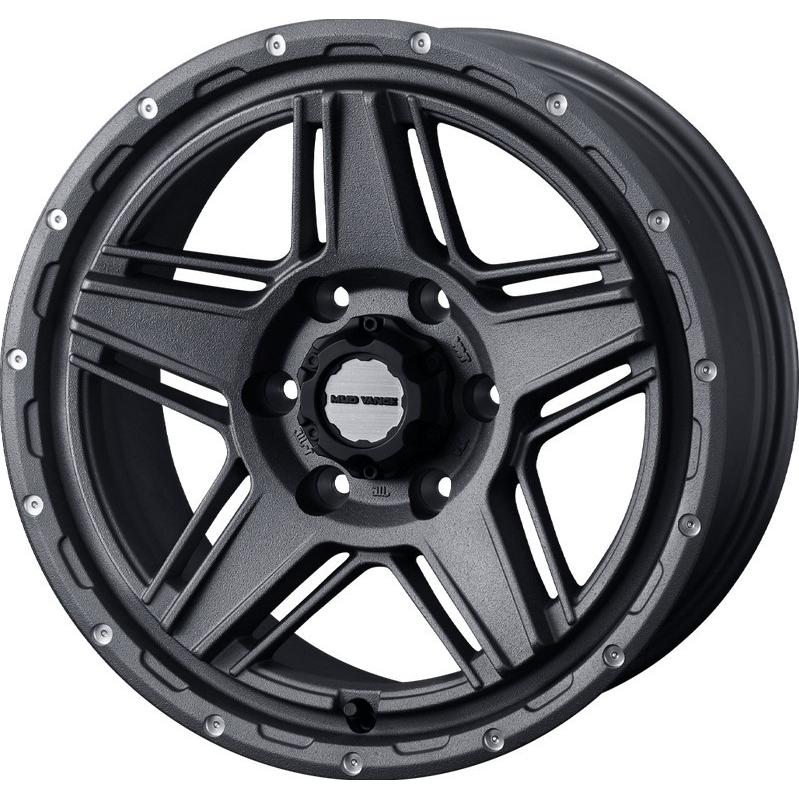 ハイエース　マッドタイヤ　16インチ　Weds　キーラー　コーンケーブ　4本　215/65ｒ16 ウェッズ WEDS マッドヴァンスXタイプM フルマットブラック 16インチ