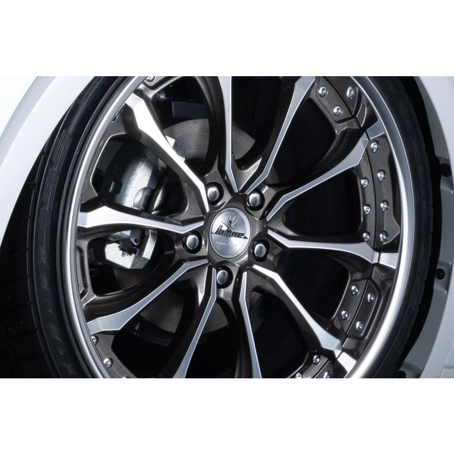 レクサスLS500/LC500タイヤホイールセットKranze(クレンツェヴェルサム3P)21インチ【245/40R21\u0026275/35R21】最高級車LEXUSに最適〈タイヤ銘柄選べます〉の画像
