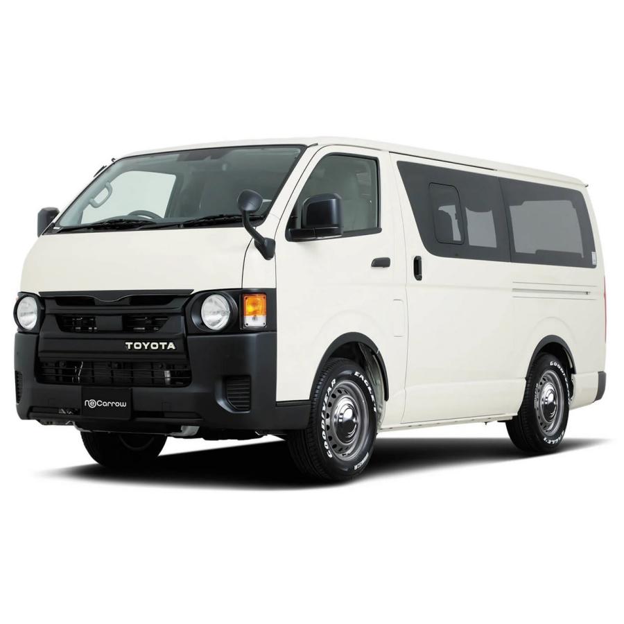 ネオキャロ(WEDS)セミマットブラック/クロームキャップ15インチ【195