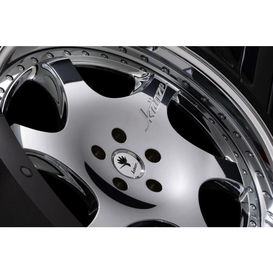 LS460/LS600タイヤホイールセット Kranze(クレンツェ)バズレイアID 20