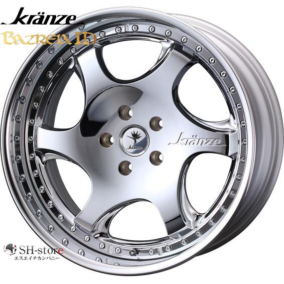 LS460/LS600タイヤホイールセット Kranze(クレンツェ)バズレイアID 20