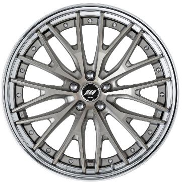 WORK ワーク ジースト ZEAST STX 21インチ トランスグレーポリッシュ 40系アルファード・ヴェルファイア 245/40R21〈タイヤ銘柄選べます〉AGH40W/AGH45Wの画像