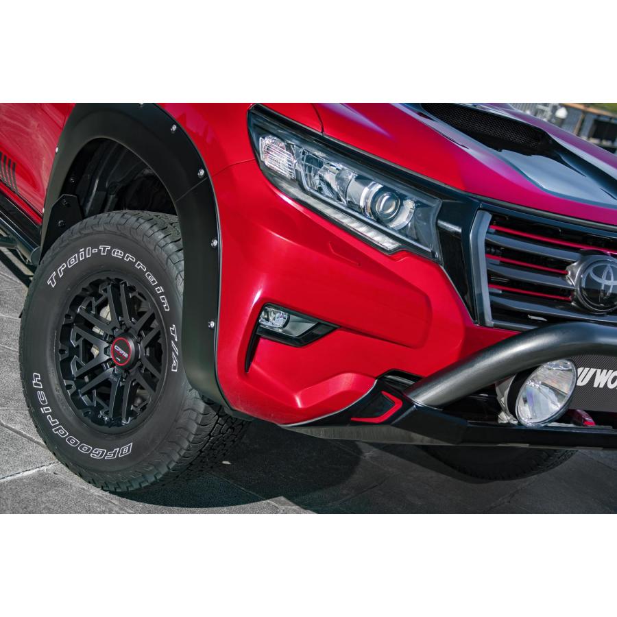 新車外し BS DUELER A/T 693III 265/65R17 17インチ 夏タイヤ 4本 2020年製 ハイラックス ランクルプラド等　(VVT471)クレジットカード QRコード決済可能 ワーク(WORK) クラッグT-GRABICIII 17インチ 【厳選輸入265/65R17