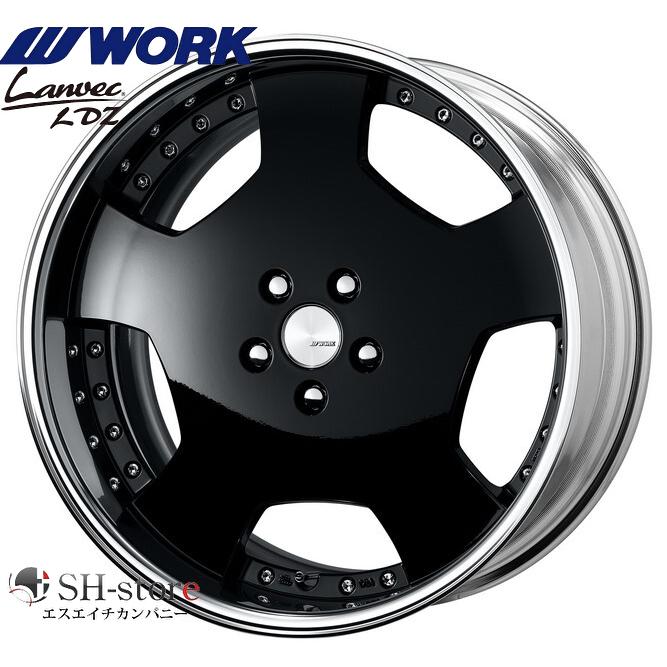 レクサスLS460タイヤホイールセットWORK(ワーク)ランベックLDZ 21