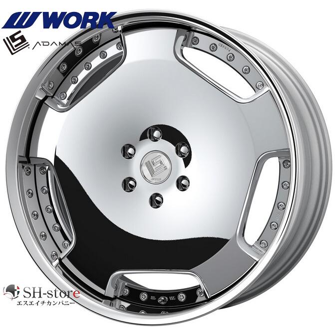 BMW G07/X7 ワーク(WORK)LSアダマス3P 24インチ【295/30R24ホイール