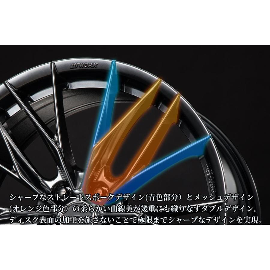 40系アルファード・ヴェルファイア18インチタイヤホイールセットWORK