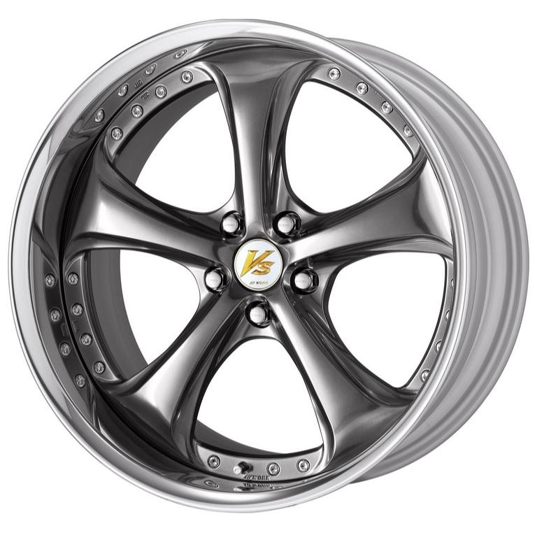 LS460/LS600タイヤホイールセット WORK(ワーク)VS KF# 20インチ【245/40R20\u0026275/35R20】〈タイヤメーカー\u0026リムカラー・オプションも選べます〉の画像