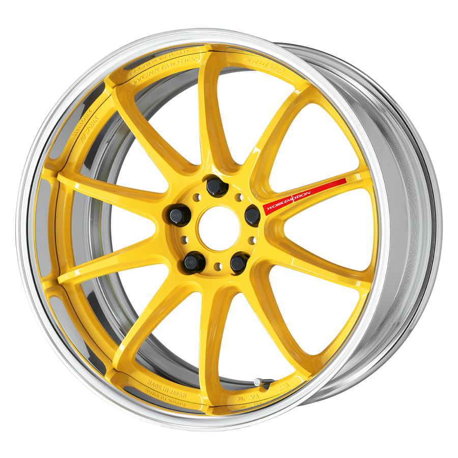 WORK【ワーク】エモーションZR10(2P)18インチ 7.0J〜12.5J ホイール単品(1本からの販売となります)2PIECE［サイズ・リムカラー・オプション・PCDも選べます！］の画像