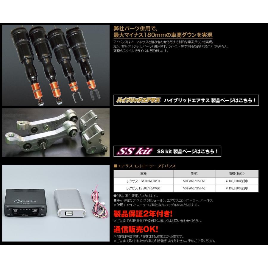 レクサスLS500/h(VXFA55/GVF55)エアサスコントローラー レクサスLS500/h(VXFA55/GVF55)エアサスコントローラー