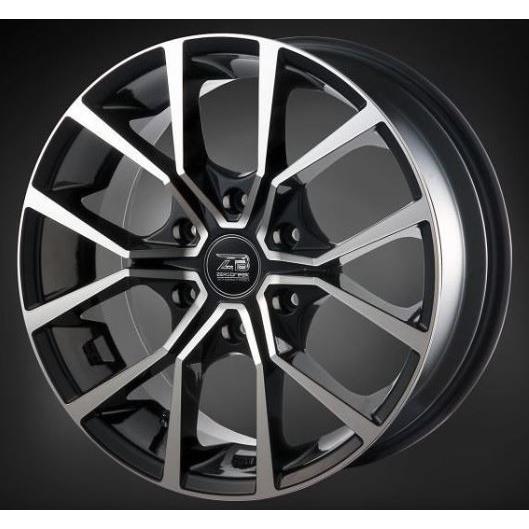 ハイエース等 215/60R17 スタッドレスタイヤ・ホイールセット ゼロブレイク スタッドレスセット ゼロブレイク Z ブラックポリッシュ 17インチ