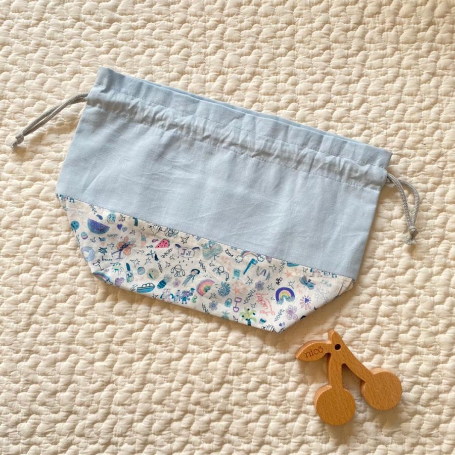 リバティ　レッスンバッグ　シューズ入れ　お弁当袋　他　ハンドメイド リバティ リバティハンドメイド 入園入学準備グッズ オーダー