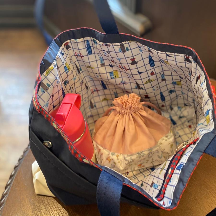 リバティ　お弁当袋　ハンドメイド　035 楽天市場】[送料無料]リバティ ランチバッグ ハンドメイド