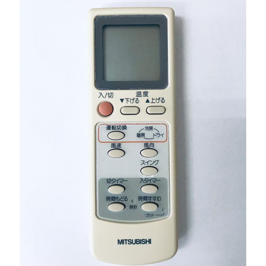 三菱（MITSUBISHI） 【電池付き】☆中古☆ EG73 エアコン エアコン