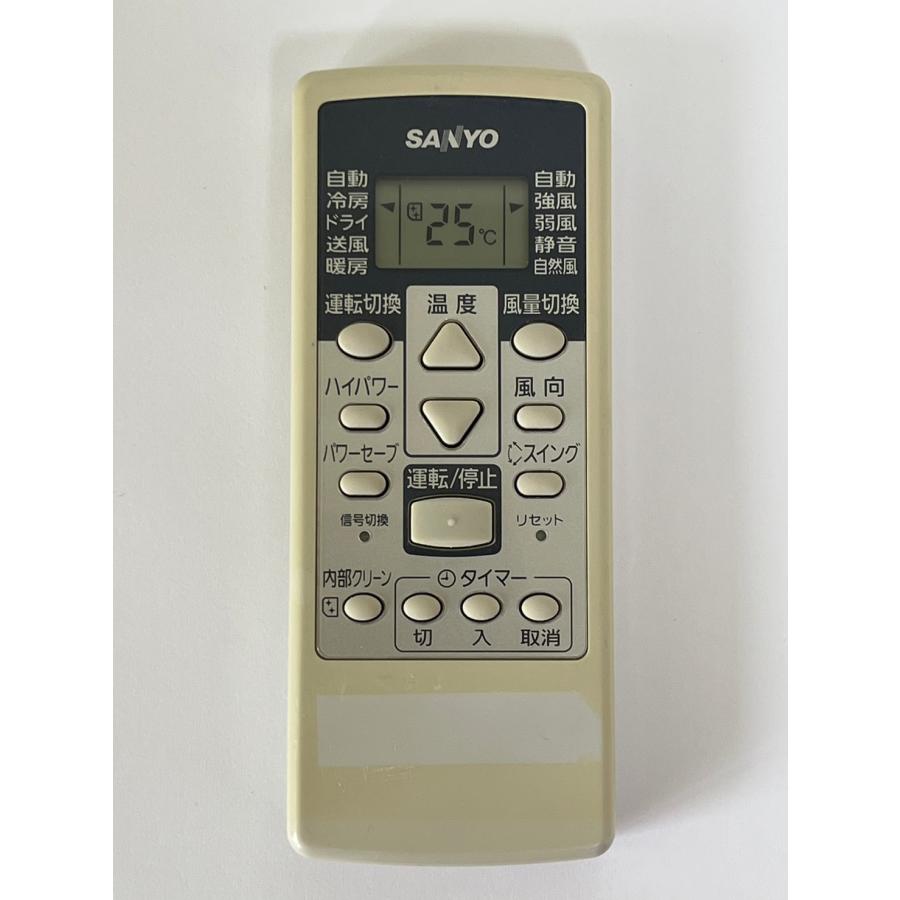 【中古】サンヨー エアコン用リモコン RCS-WA1 SANYO 【電池付き】☆中古☆サンヨー(SANYO) RCS-WA1 エアコン
