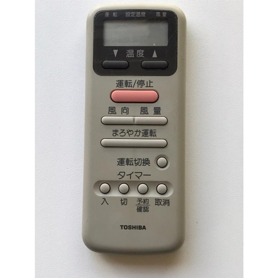 【中古】 TOSHIBA 東芝 エアコンリモコン WC-D1N TOSHIBA（東芝） 【電池付き】☆中古☆TOSHIBA WH-D1N エアコン