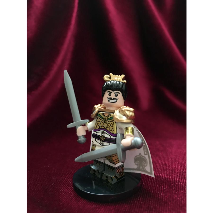 レゴ互換品】三国志ミニフィグ5体セット（劉備・孔明・関羽・張飛