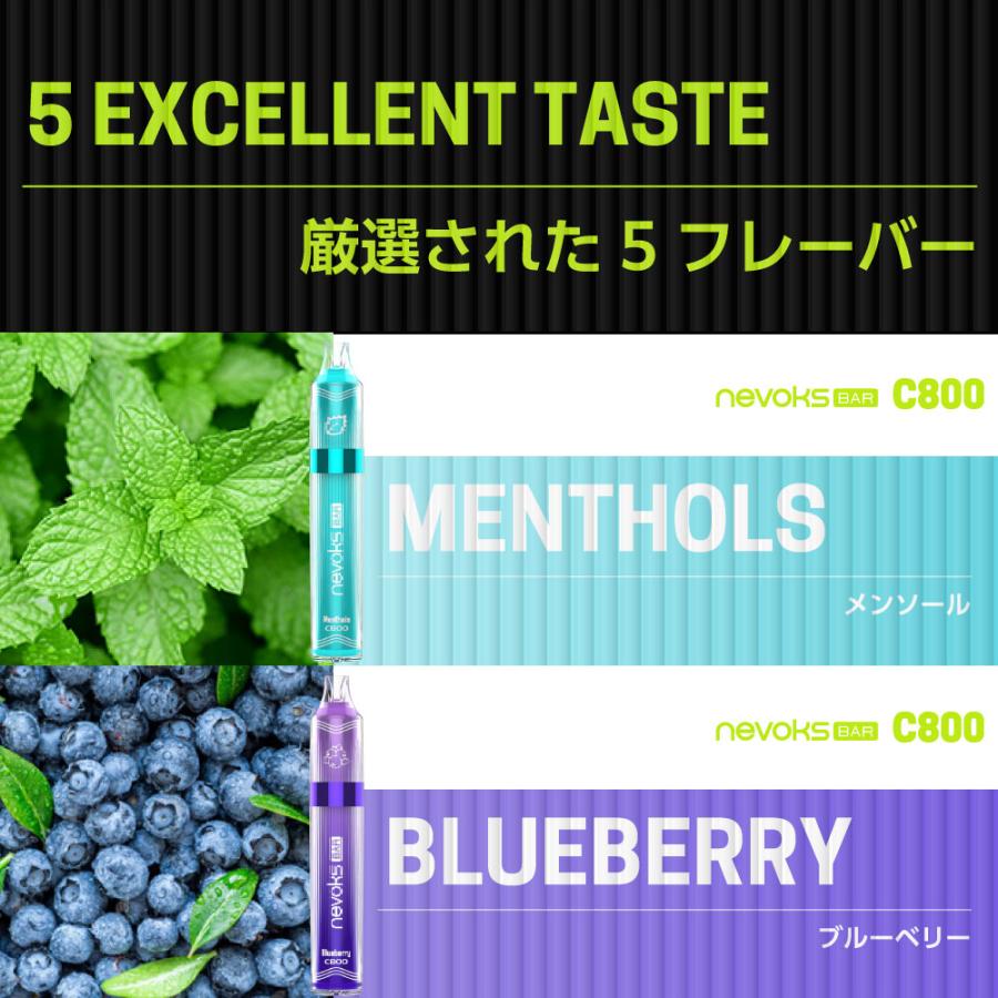電子タバコ タール ニコチン0 VAPE ベイプ 使い捨て シーシャ 持ち運び