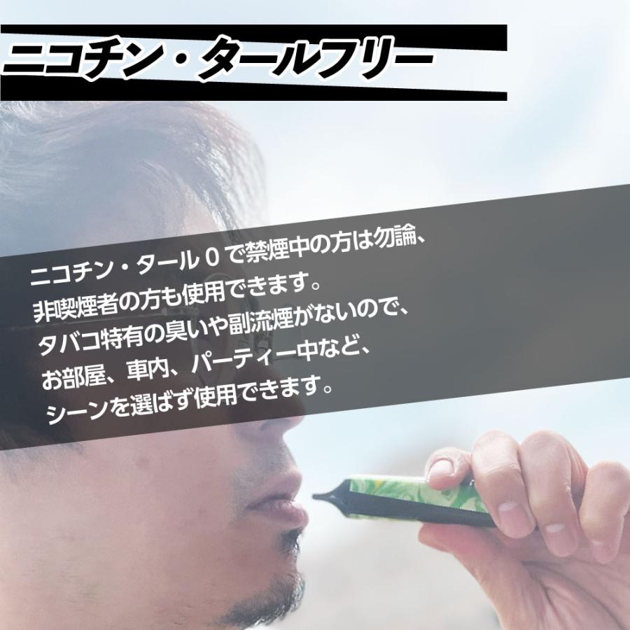 SLASH 電子タバコ 使い捨て ベイプ 持ち運び シーシャ スラッシュ 大容量 本体 ベイプ リキッド VAPE 禁煙グッズ タール0 ニコチン0 ノンニコチン｜shade｜03