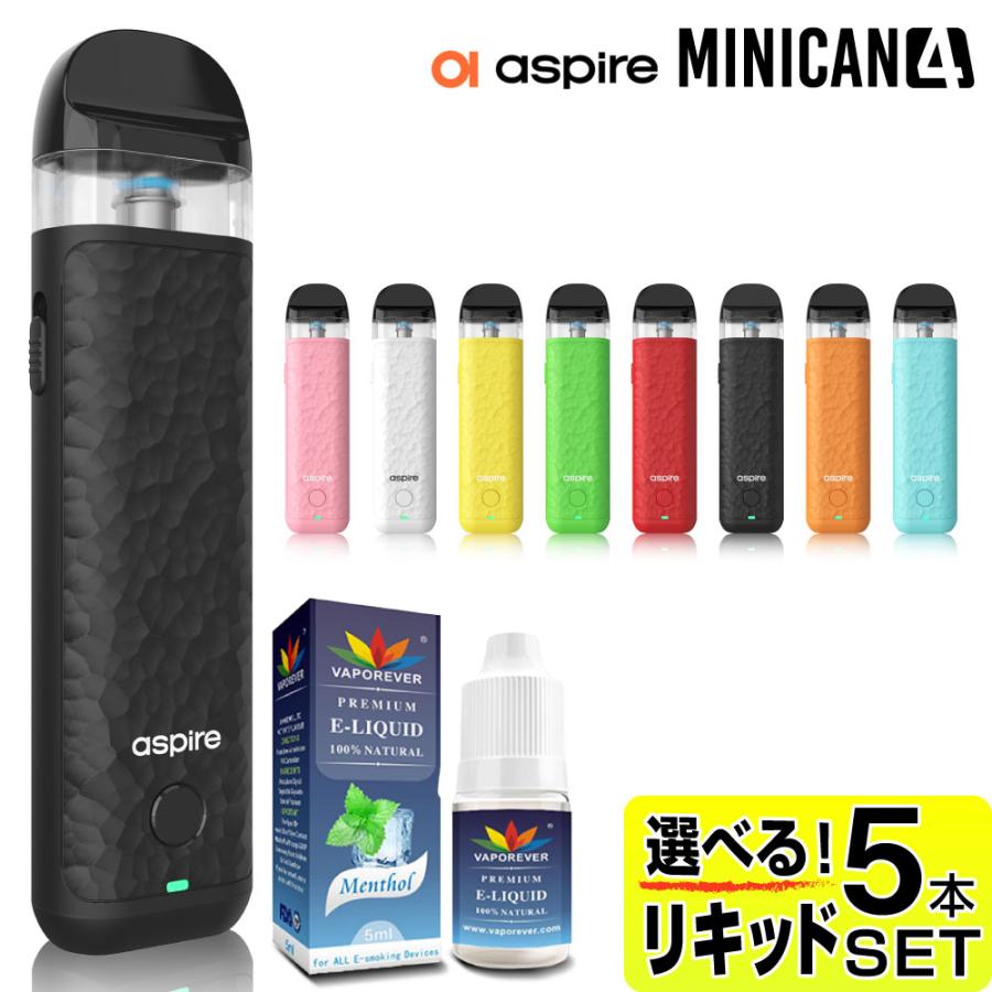 電子タバコ ベイプ スターターキット 本体 VAPE ASPIRE minican 4