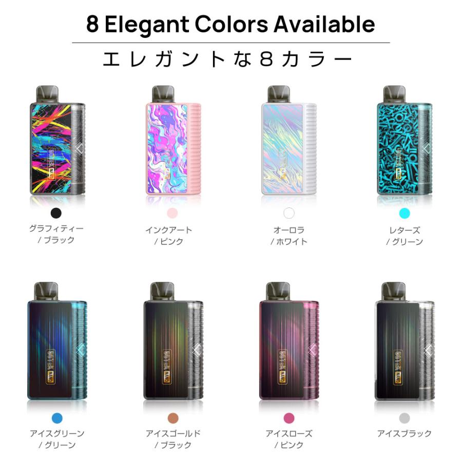 Aspire GOTEK Nano 持ち運び シーシャ 電子タバコ ベイプ 使い捨て POD