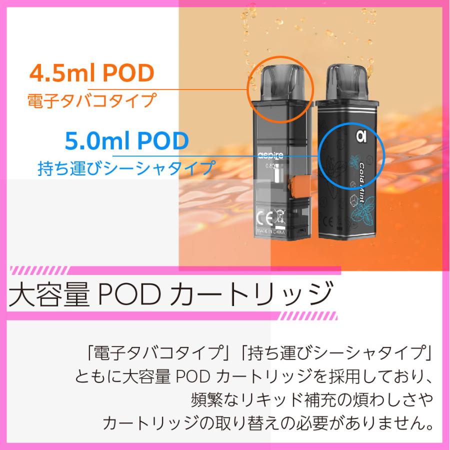 Aspire GOTEK X 交換用 POD カートリッジ 6個セット アスパイア