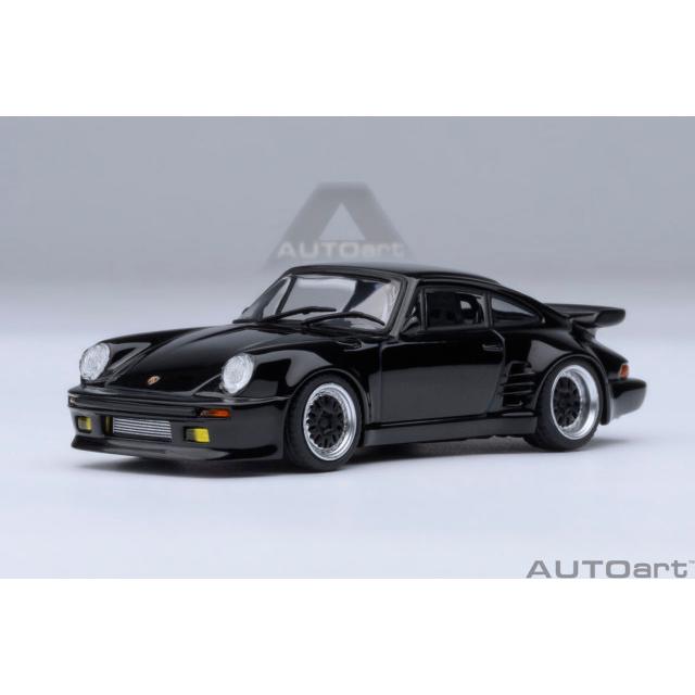 オートアート　1/64　ポルシェ 911 (930) ターボ 「湾岸ミッドナイト」 ブラックバード (第1巻仕様) | 