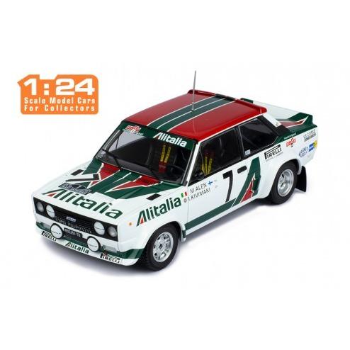 IXO　1/24　フィアット 131 アバルト 1978年 ラリーアクロポリス 2位 No.7 M.アレン / I.キビマキ｜shadow2010