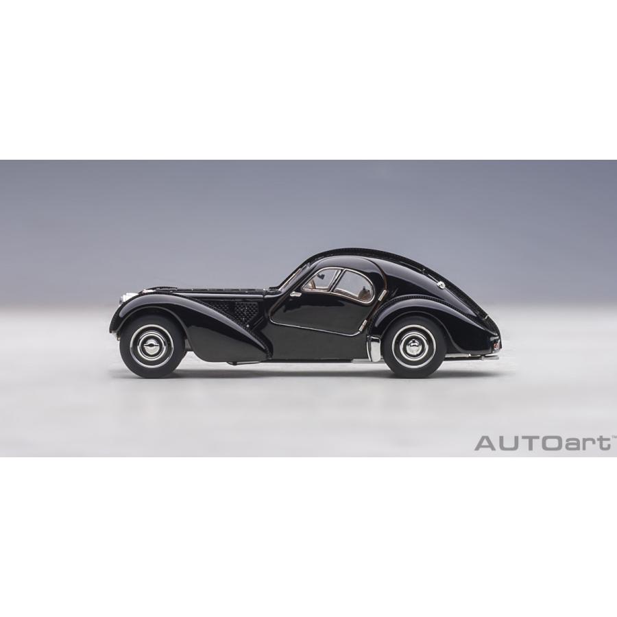 オートア−ト　1/43　ブガッティ タイプ57SC アトランティック 1938 (ブラック/ディスクホイール)　全開閉モデル |  | 02