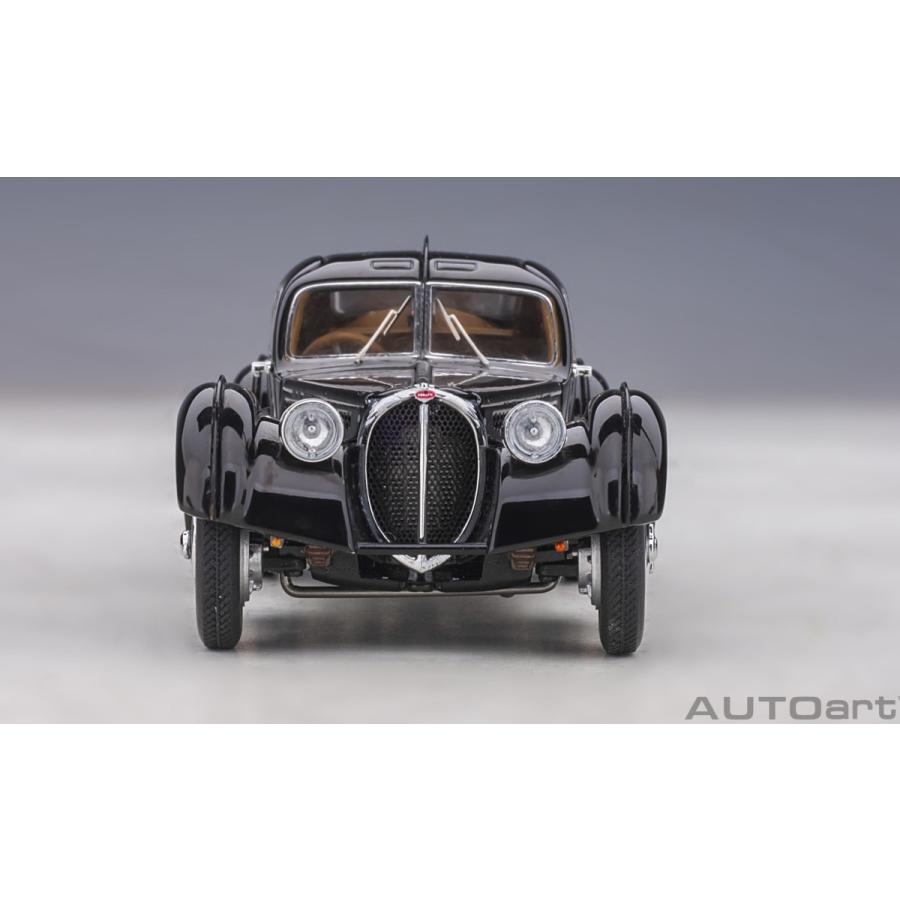 オートア−ト　1/43　ブガッティ タイプ57SC アトランティック 1938 (ブラック/ディスクホイール)　全開閉モデル |  | 03