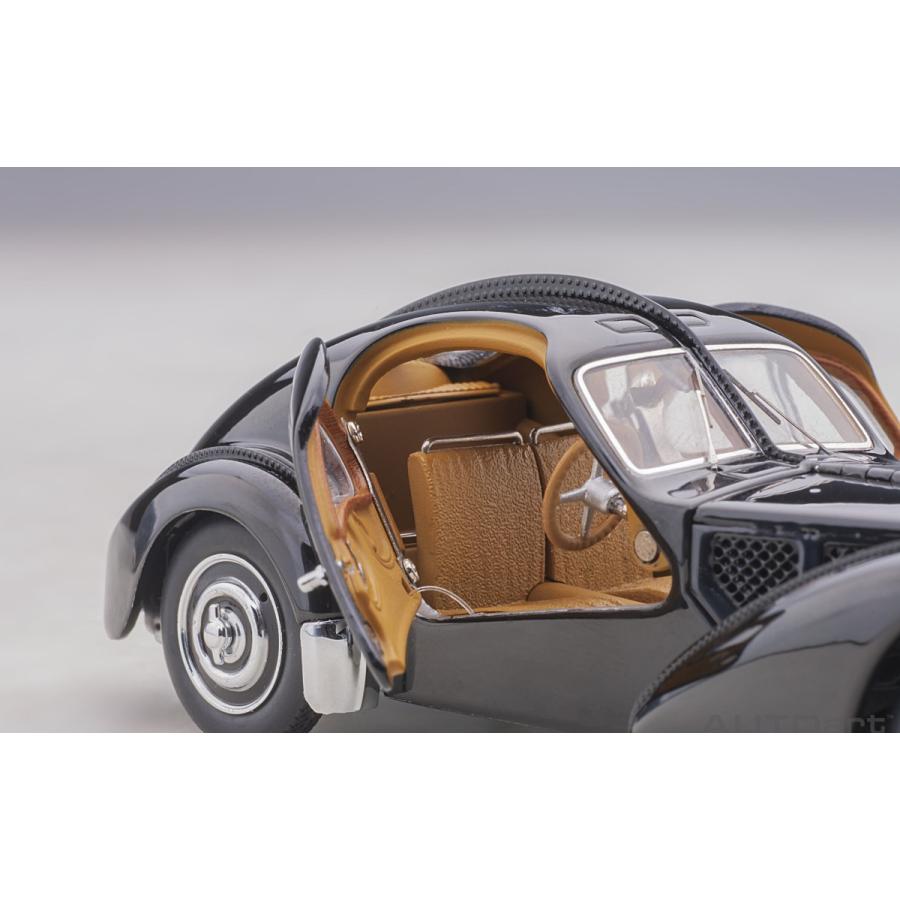 オートア−ト　1/43　ブガッティ タイプ57SC アトランティック 1938 (ブラック/ディスクホイール)　全開閉モデル |  | 07