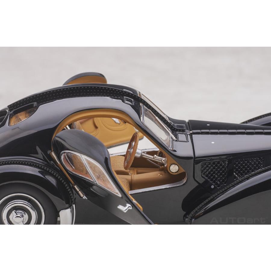 オートア−ト　1/43　ブガッティ タイプ57SC アトランティック 1938 (ブラック/ディスクホイール)　全開閉モデル |  | 08