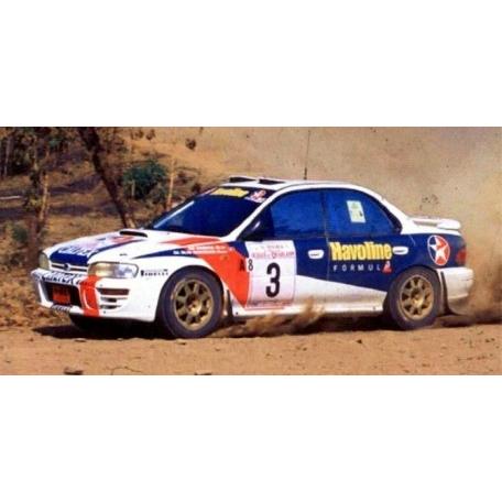 トロフュー　1/43　スバル　インプレッサ　1997年ラリータイランド 1位　R.Madeira / N.R.Silva | 