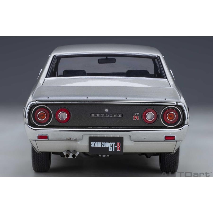 オートアート 1/18 日産 スカイライン 2000 GT-R (KPGC110) (シルバー