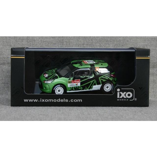 イクソ　1/43　シトロエン　DS3　R3　No.27　2011　WRC　ラリーポルトガル　  G.Hunt-S.Marshall | 